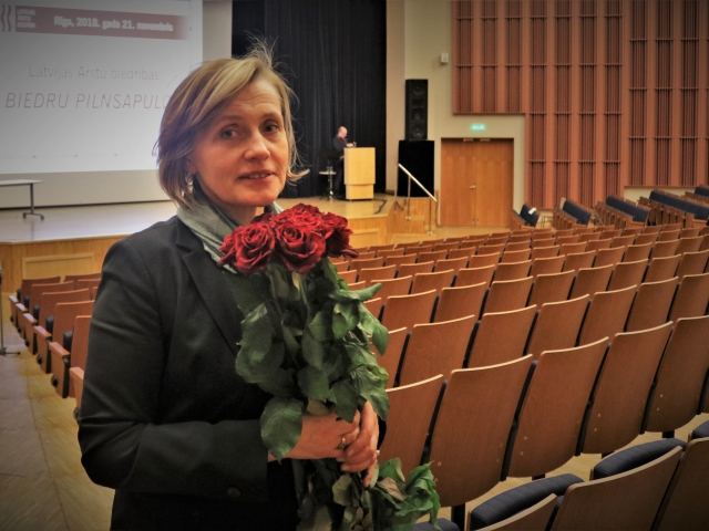 Latvijas Ārstu biedrības prezidenta amatā ievēlēta ģimenes ārste Ilze Aizsilniece Latvijas Ārstu biedrības prezidenta amatā ievēlēta ģimenes ārste Ilze Aizsilniece
